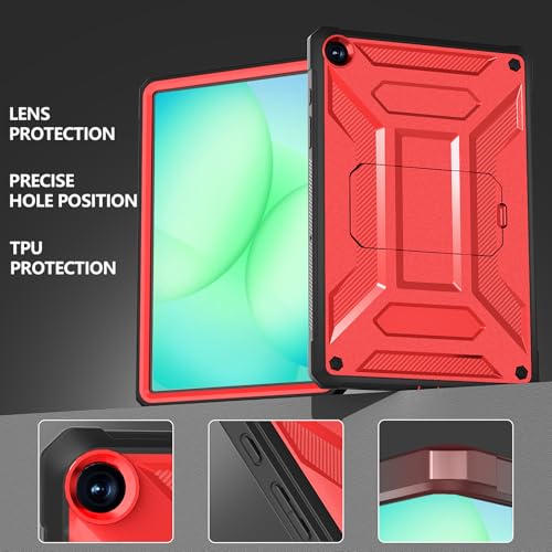 Coque Galaxy Tab A11+ protection écran intégrée étui antichoc Tab A9+ Plus 11" - 6