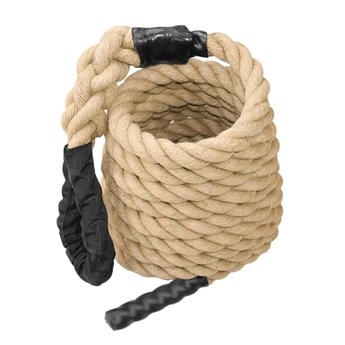 Corde d'escalade en jute pour musculation et fitness à la maison