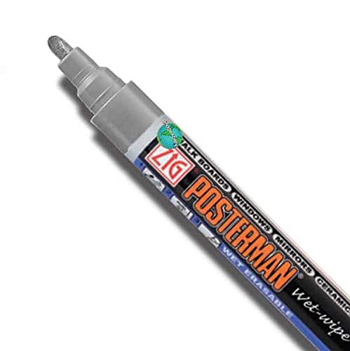 PMA330/102 POSTERMAN WET WIPE MEDIUM - SILVER