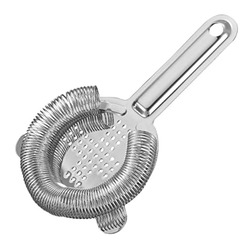 Unomor Filter Cocktail Ice Filter Bartending Ice Separator Heavy Duty Stainless Steel Ice Filter