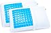 (2 Pack) PharMeDoc Memory Foam Pillow w/ Cooling Gel - Orthopedic Support Pillow Designed for Maximum Comfort and Pain Relief - Hypoallergenic Material - Washable Pillow Cover