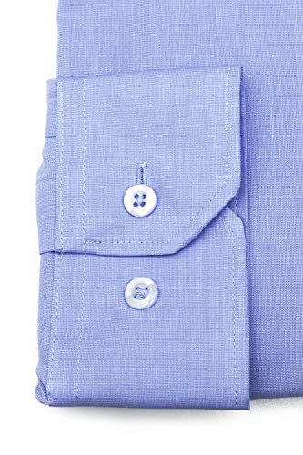 Clergy Shirt Long Sleeve Fill A Fill Classic Fit in Light Blue Color4