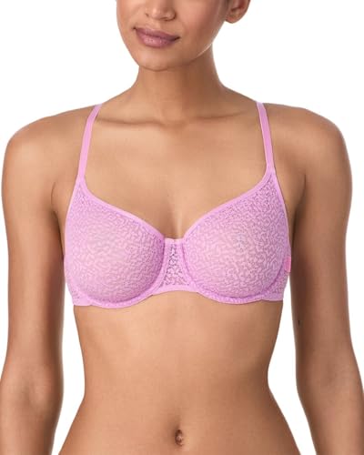 Image of DKNY Modern Lace Unlined Demi Bra