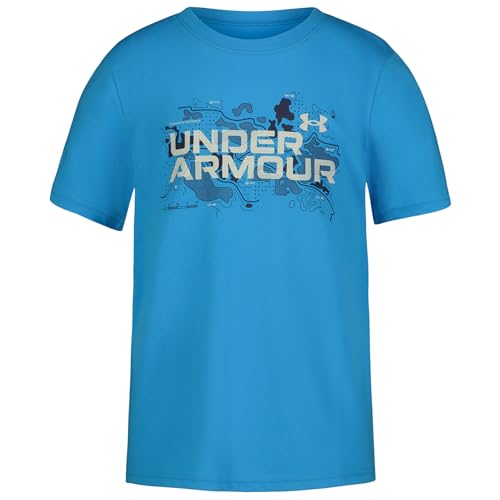 Image of Under Armour Boys' Short Sleeve Graphic T-Shirt, Soft & Comfortable, Outdoor Collection