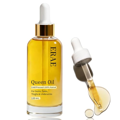Savari Erae Queen Oil, Face & Body Oil for Crepey & Mature Skin, Firming Hydration, Supports Skin Barrier for Arms, Neck & Décolletage, Hands, 4 fl oz (120 mL), 1 Pack (1)