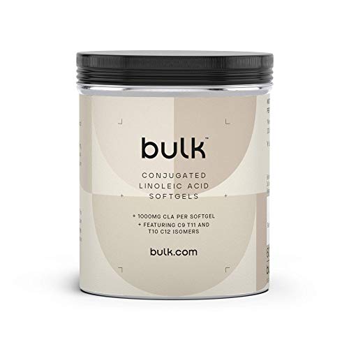 Bulk Conjugated Linoleic Acid (CLA) Softgels, 1600 mg Per Serving, Pack of 270, 135 Servings, Packaging May Vary