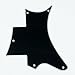 (F33) Replacement PRS SE flat-top guitar pickguard,3ply black