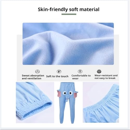 Elephant Pants For Men,Funny Elephant Homewear, Cute Dimensional Couple Pajama Pants Bottoms For Women Men4