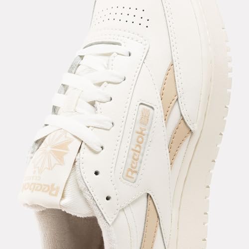 Image of Reebok Women's Club C Double Revenge Trainers, Chalk Oat Chalk, 9