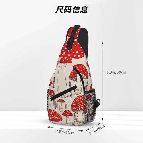 Mochila Sling Bag cruzada para senderismo y viajes miniatura 4