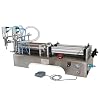 Vulmachine Vloeistof,10-100 Ml Dubbele Kop Flesvulling,Horizontale Volledige Pneumatische Automatische Kwantificering Vloeibare Vulmachine,Voor Verschillende Vloeistoffen