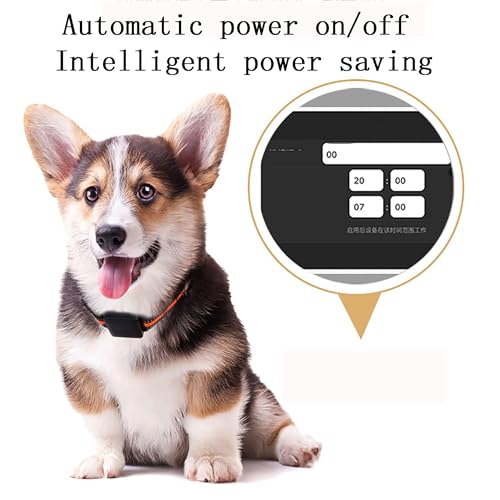 Collar de seguimiento GPS para mascotas, valla portátil inalámbrica para perros y gatos, sistema de contención recargable impermeable con monitor de actividad, no necesita redes celulares