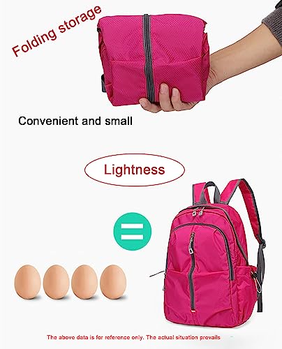 Mochila ligera impermeable para trekking y viaje miniatura 5
