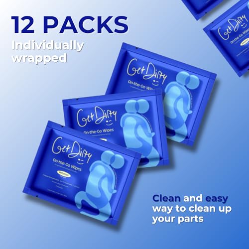 Image of Body Wipes for Adults Extra Large - Disposable Washcloths for Bath & Shower, Wet Adult Wipes, Personal Cleansing Wipes - 12 Packs