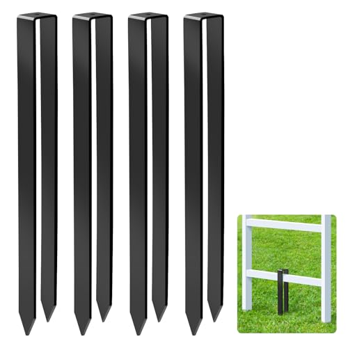Sandiyago 4 Stück Bodenanker für Rosenbogen, U-förmige Erdanker für Rosenbogen Befestigung, für Wasserleitungen Befestigung, (30 x 2,9 x 2,1cm, Schwarz) Sandiyago 4 Stück Bodenanker für Rosenbogen, U-förmige Erdanker für Rosenbogen Befestigung, für Wasserleitungen Befestigung, (30 x 2,9 x 2,1cm, Schwarz)