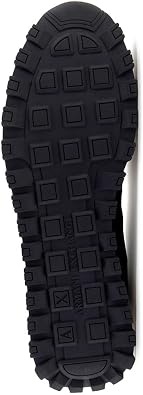 Armani Exchange Men's Drop Sneaker, Black/Olive, 6