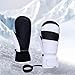 Zxpjkyu Ski Gloves 1 Pair Snow Mittens Keep Warm Snow Gloves Adults Snow Mitts for Running Outdoor Skiing Winter Sports Skating, Total Length 25.5cm