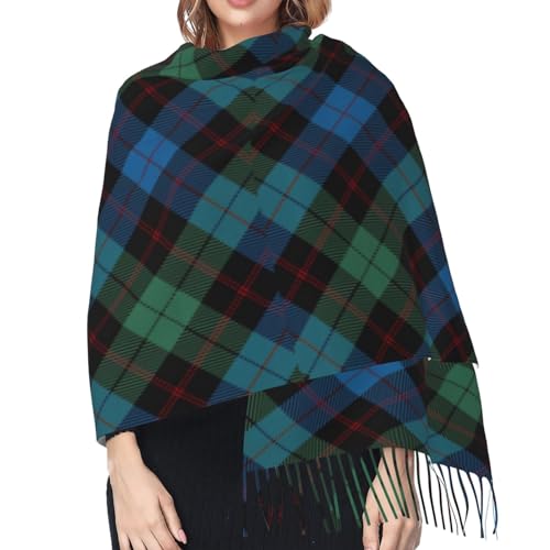 Scottish Clan Guthrie Tartan Plaid Cashmere Fringe Scarf Autumn And Winter Scarves The Most Soft Classic4