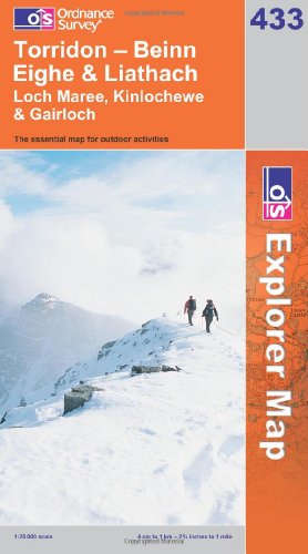OS Explorer map 433 : Torridon - Beinn Eighe & Liathach