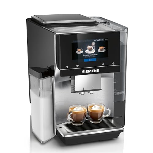 Siemens Kaffeevollautomat EQ700 integral, großes farbiges TFT-Display, 36 Heiß- und Kaltgetränke, Cold Brew, 2-Tassen-Fu...