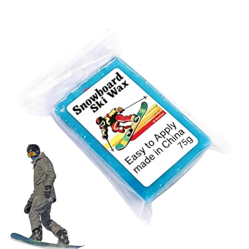 Snowboard Wax - Surfboard Glide Waxing Block | Ski and Board Performance Lubricant for Outdoor Downhill Winter Sports, Competiti
