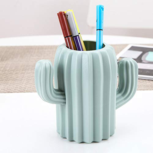 Plastic Vaas, Cactus Vormige Vaas Gedroogde Nordic Stijl Bloem Pannenlap Penhouder Creativiteit Opslag Fles Vetplanten Pot - Afbeelding 6