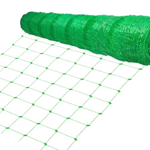 Toolazy Trellis Netting Roll 4ft x 3280ft Green - Heavy Duty 6" Mesh Plant Support Net for Climbing Vegetables, Scrog Netting for Grow Tent Tomato Cucumber Pea Bean Grape Vine Garden Hydroponic by Toolazy - Used condition - US$106.17