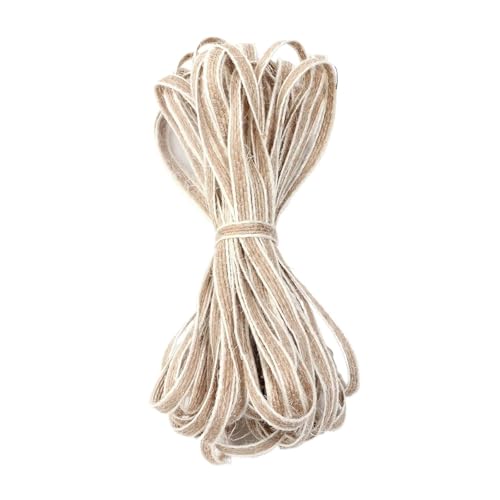 Cuerda de yute de 0.6cm para proyectos de jardinería y envoltura decorativa de regalos 2