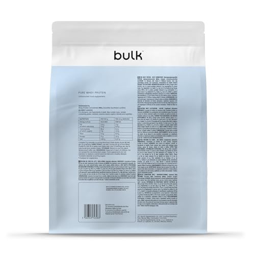 Bulk Pure Whey Protein Powder Shake, Unflavoured, 1 kg, Packaging May Vary - 7