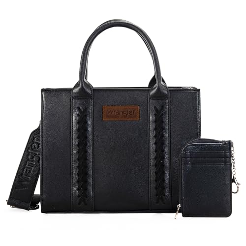Image of Wrangler Tote Bags for Women Western Purse and Handbags Satchel Top-handle with Card Holder