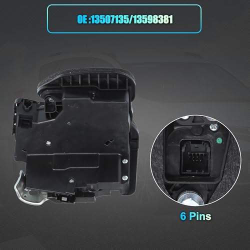Image of uxcell No.13507135 /13598381 Rear Left Door Latch Lock Actuator Assembly Fit for Chevy Silverado 1500 2014-2019 for Chevy Tahoe 2015-2020