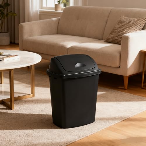 4 Pack Canecas de Basura Medianas 8 Galones con Tapa miniatura 5