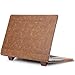 TYTX Compatible with MacBook Pro Leather Case 16 inch 2019 2020 A2141 with Touch ID Laptop Sleeve Protective Folio Book Cover with Vents, Brown