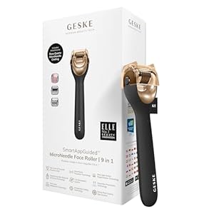 GESKE SmartAppGuided MicroNeedle Face Roller 9 in 1