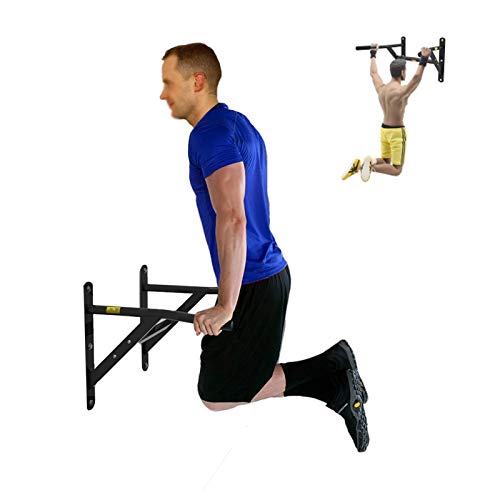 Squat Rack Equipo De Fitness Para El Gimnasio En Casa Equipo De Calistenia Parallettes Barras De Inmersión Estación De Dominadas De Acero Inoxidable La Carga Máxima De 300 Kg Power Rack ，Black