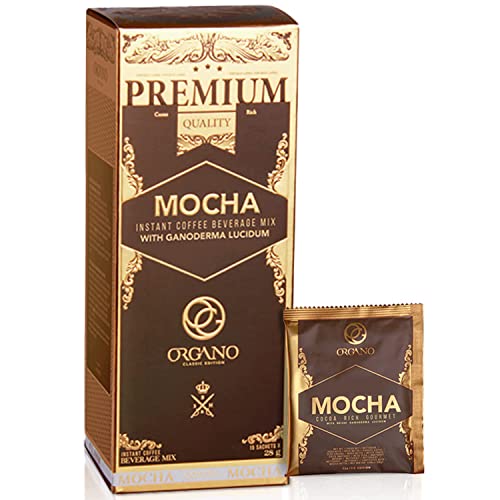 Organo Gold Gourmet Cafe Mocha,14.9 Oz Net,15 Sachets #TOP13