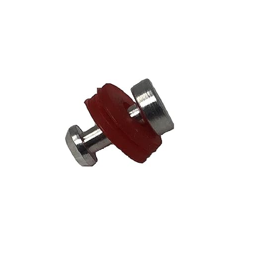 Prestige Visual Pressure Indicator Safety Valve for Stainless Steel Deluxe Alpha Pressure Cookers,Red,Small,60655