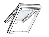 Velux GPU (0050) Klapp-Schwingfenster aus Kunststoff (78 x 140) mit Eindeckrahmen