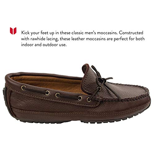 Minnetonka Men's Moosehide Weekend Moccasin2