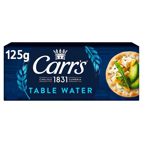 Galletas de agua de mesa de 125 g (paquete de 6) 'A symphony of flavors', cesta de regalo sabrosa y retorcida para cumpleaños, Navidad, Pascua, Año Nuevo