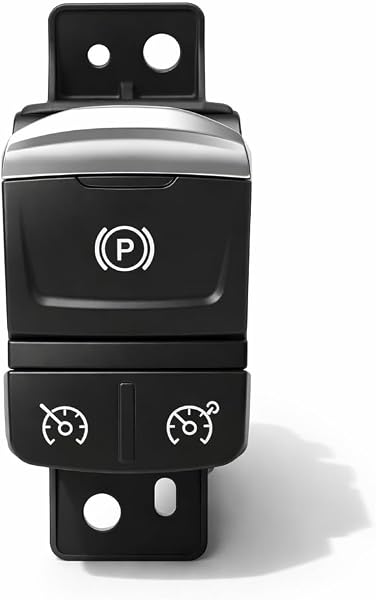 Przełącznik Hamulca Ręcznego Samochodu, Elektroniczny Przełącznik Hamulca Ręcznego Samochodu ABS Przycisk Przełącznika Hamulca Postojowego 363216544R Zamiennik Wysokiej Czułości dla Kadjar Scenic IV P
