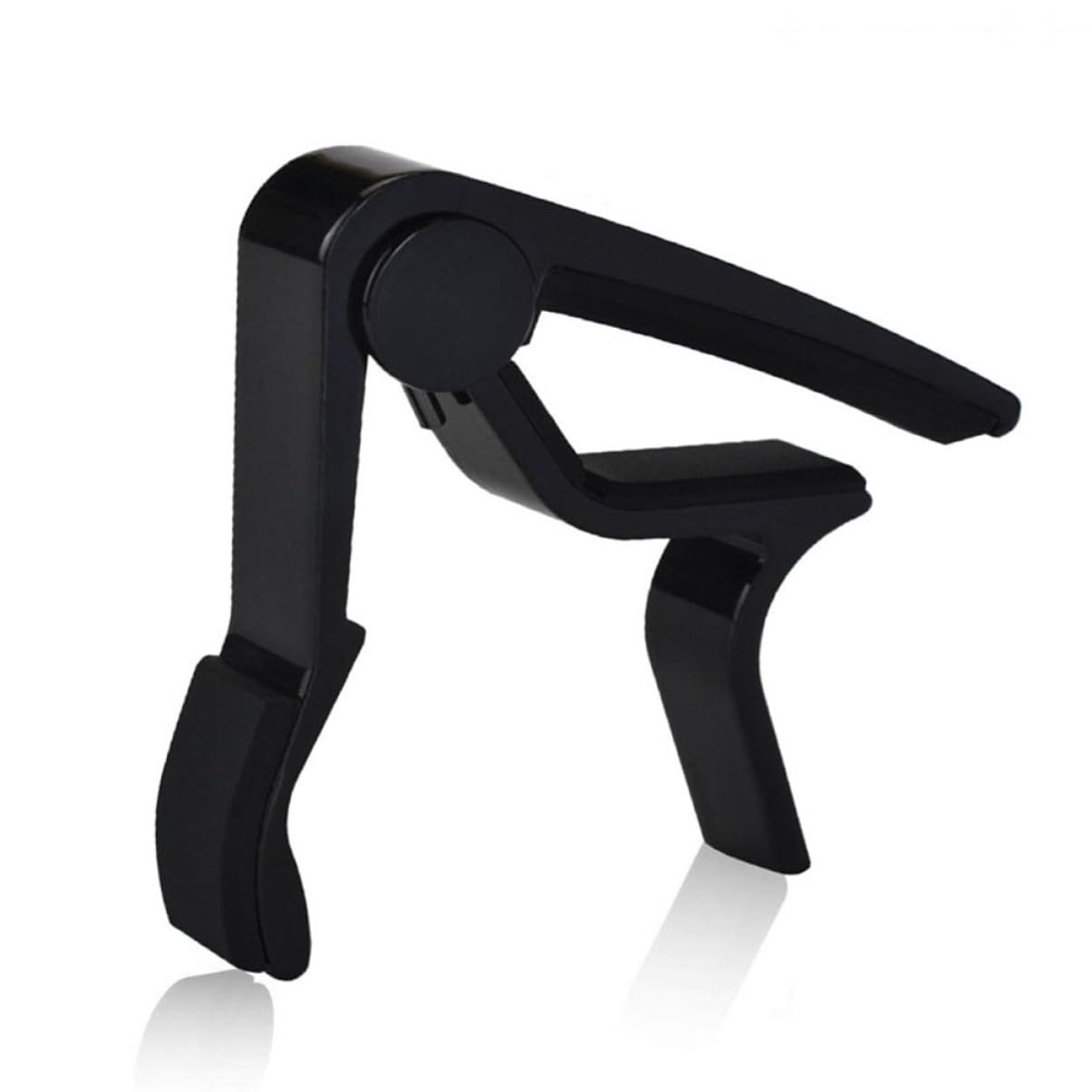 BESPORTBLE Aluminum Alloy Capo for Guitar Ukulele Banjo and Mandolin Clip Tuner Clamp for String Acoustic and Electric Guitars Black