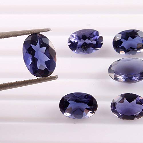 Iolite naturelle 6x4mm de qualité AAA pour création de bijoux raffinés - 3