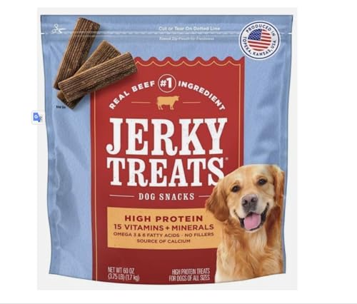 Jerky Treats American Beef Dog Jerky Treats 60 oz