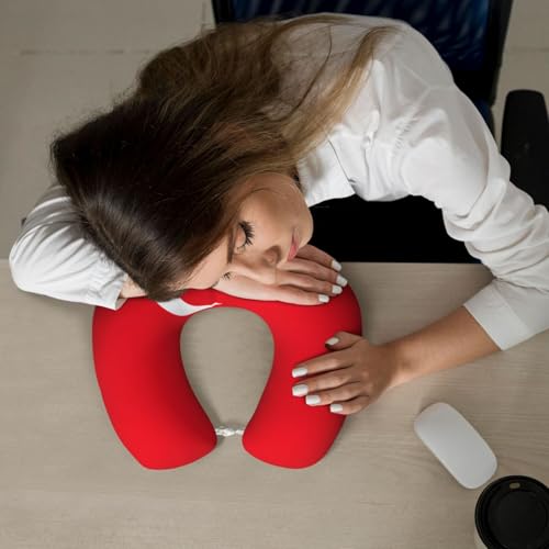 Almohada de espuma viscoelástica cuello U 25 cm x 30 cm miniatura 7