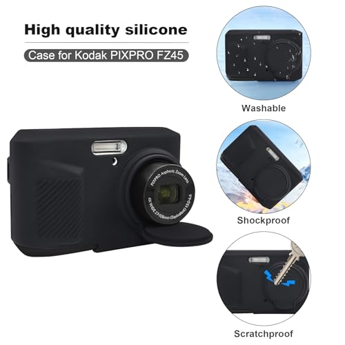 Set funda protectora y estuche para Kodak PIXPRO FZ45 miniatura 4