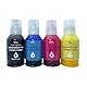 COCADEEX T49N Farbstoff-Sublimationstinte, kompatibel mit SureColor F100, F500, F501, Farbstoff-Sublimationsdrucker, 4 x 140 ml