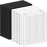 4 Pack C545 HEPA Replacement Filter S with 2 Washable Pre-Filter, and 8 Carbon Filters, Compatible with Winix C545, Replace Part 1712-0096-00 and 2522-0058-00