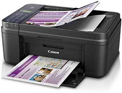 Canon E 480 Colour WiFi Multifunction Inkjet Printer (Black)