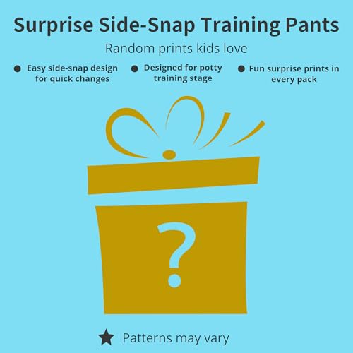 Image of BIG ELEPHANT Random Color Toddler Training Pants 6 Pack, Potty Training Underwear for Boys and Girls